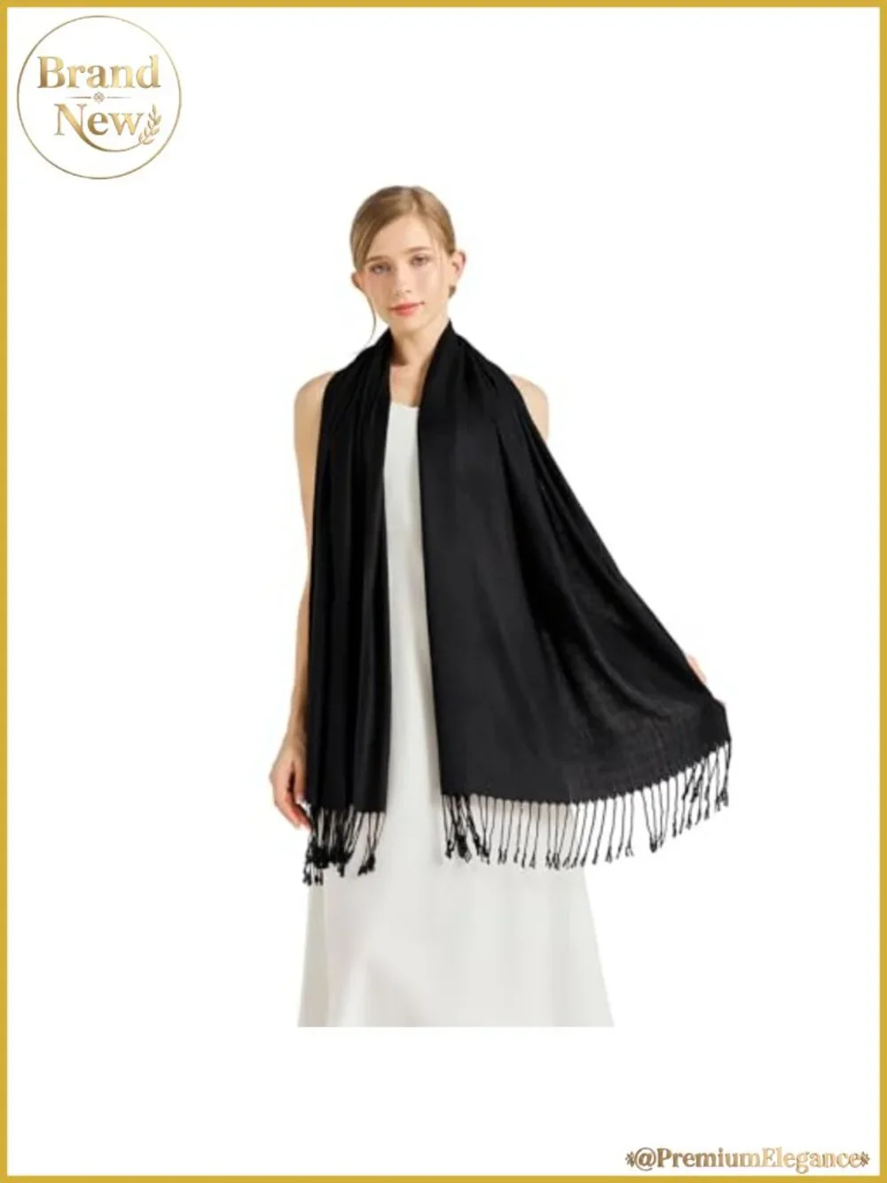 Soft Silky Pashmina Shawl Wrap 70% Pashmina 30% Silk Wedding